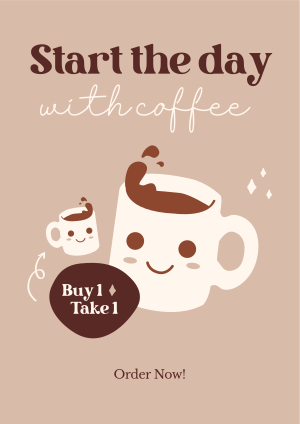 Coffee Promo Flyer Image Preview