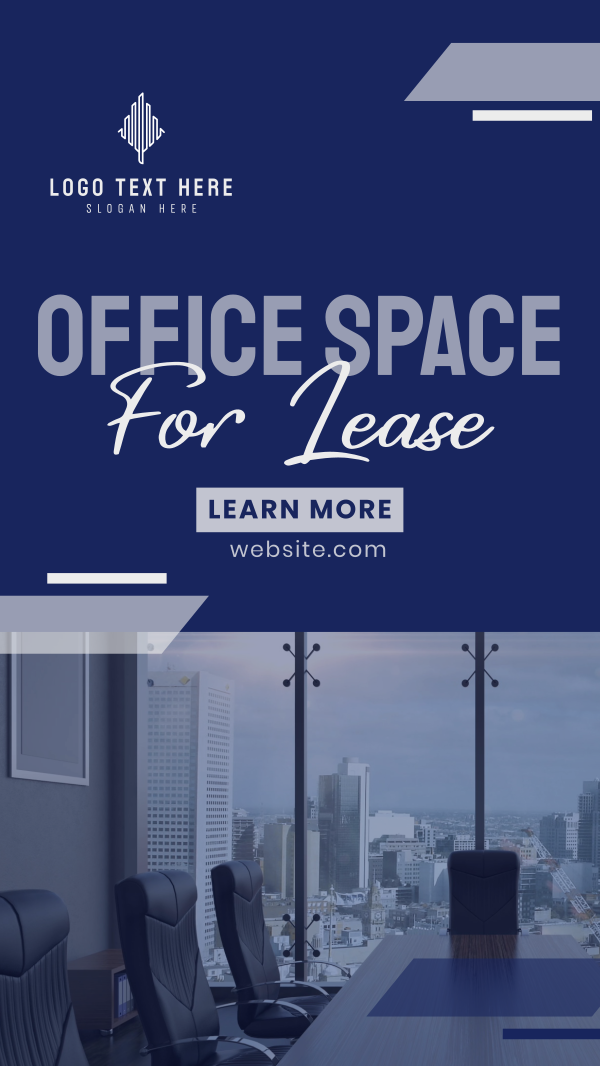 This Office Space is for Lease Instagram Story Design