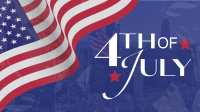 4th of July Flag Animation Image Preview