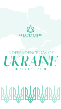 Symbolic Ukraine Independence YouTube short Image Preview