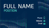 Generic Lines Pattern Business Card Preview