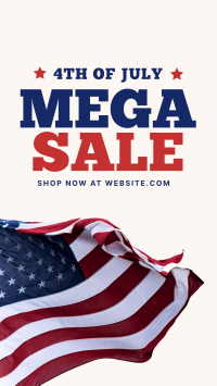 Fourth of July Sale TikTok Video Image Preview