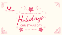 Open On Holidays Video Image Preview