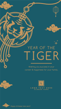 Tiger Lantern Facebook Story Design