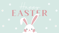 Peeking Easter Bunny Video Image Preview