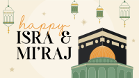 Happy Isra and Mi'raj Facebook Event Cover Design