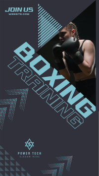 Join our Boxing Gym Instagram story Image Preview