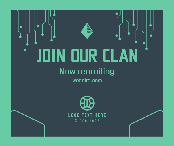 Join Our Clan Facebook Post Design Image Preview