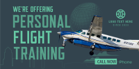 Hiring Flight Instructor Twitter post Image Preview