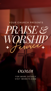 Praise & Worship YouTube Short Design
