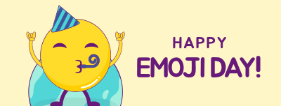 Party Emoji Facebook cover Image Preview