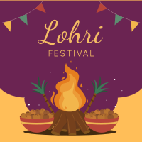 Lohri Festival Linkedin Post Image Preview