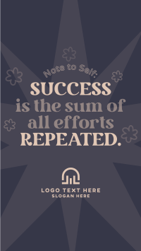 All Efforts Repeated Facebook Story Design