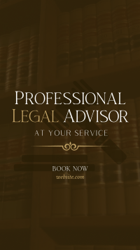 Legal Advisor At Your Service TikTok video Image Preview