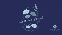 Lest We Forget Facebook event cover Image Preview