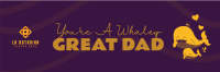 Whaley Great Dad Twitter header (cover) Image Preview
