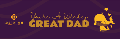 Whaley Great Dad Twitter header (cover) Image Preview
