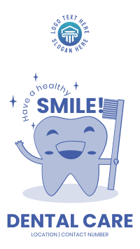 Dental Care Facebook Story Design