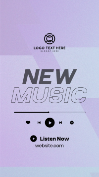 Bright New Music Announcement Instagram Story Design