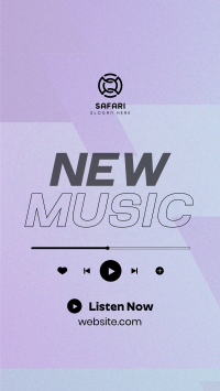 Bright New Music Announcement Instagram story Image Preview