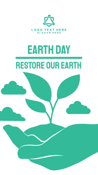 Earth Day Instagram story Image Preview