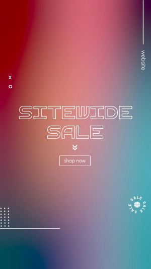Gradient Sale Instagram story Image Preview