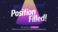 Position Filled Hiring Animation Preview