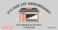 1st Business Anniversary Facebook ad Image Preview