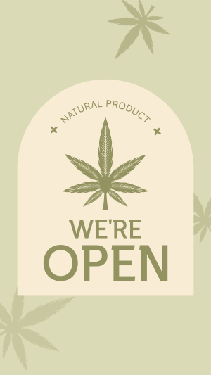 Open Medical Marijuana Facebook story Image Preview
