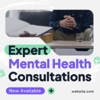 Mental Health Consultation Instagram Post Preview