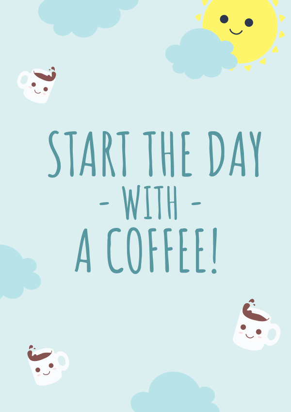 Morning Coffee Flyer Design