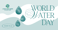 Water Day Flow Facebook Ad Design