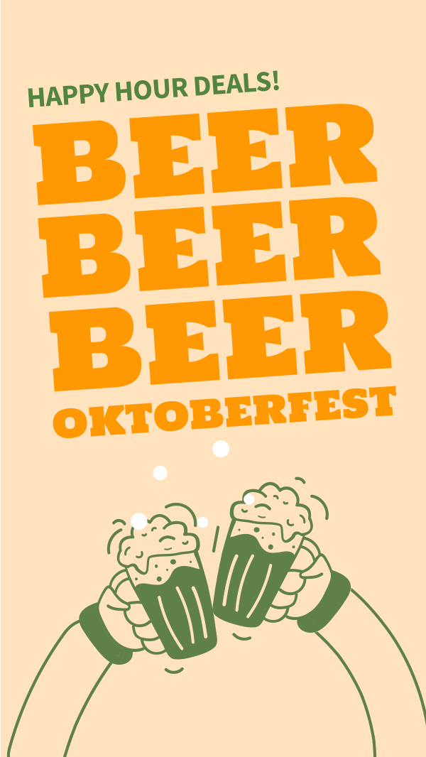 Oktoberfest Promo Facebook Story Design Image Preview