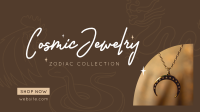 Cosmic Zodiac Jewelry  Facebook Event Cover Design