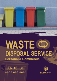 Waste Disposal Management Poster Image Preview