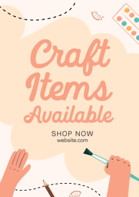 Handmade Crafts Poster Image Preview