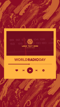 Radio Day Player Instagram Reel Design