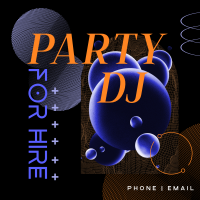 Party DJ Instagram post Image Preview