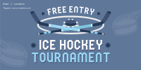 Ice Hockey Tournament Twitter post Image Preview