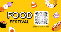 Our Foodie Fest! Facebook ad Image Preview