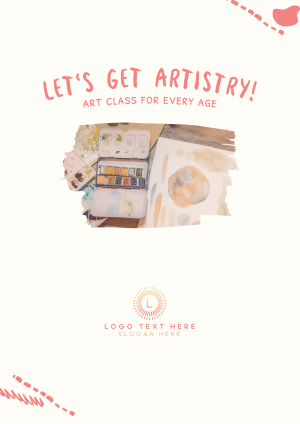 Let's Get Artistry Flyer Image Preview
