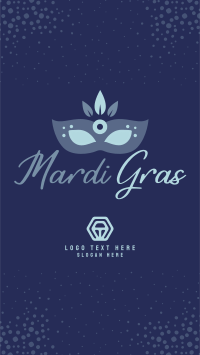 Mardi Mask Video Image Preview