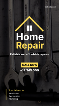 Home Maintenance Repair Facebook Story Design
