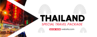 Thailand Travel Package Facebook cover Image Preview