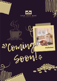 Polaroid Cafe Coming Soon Poster Image Preview