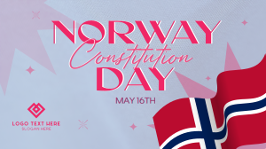 Flag Norway Day Video Image Preview