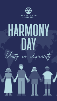 World Harmony Week Instagram Story Design