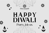 Happy Diwali Party Ideas Pinterest board cover Image Preview