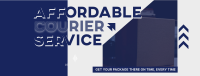 Affordable Delivery Service Facebook cover Image Preview