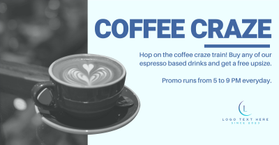 Cafe Craze Facebook ad Image Preview